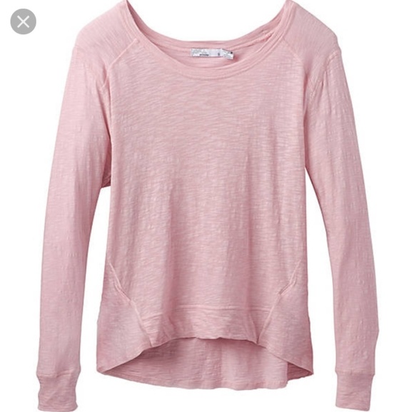 Prana Tops - PRANA Fallbrook Sheer Top in Blush Medium